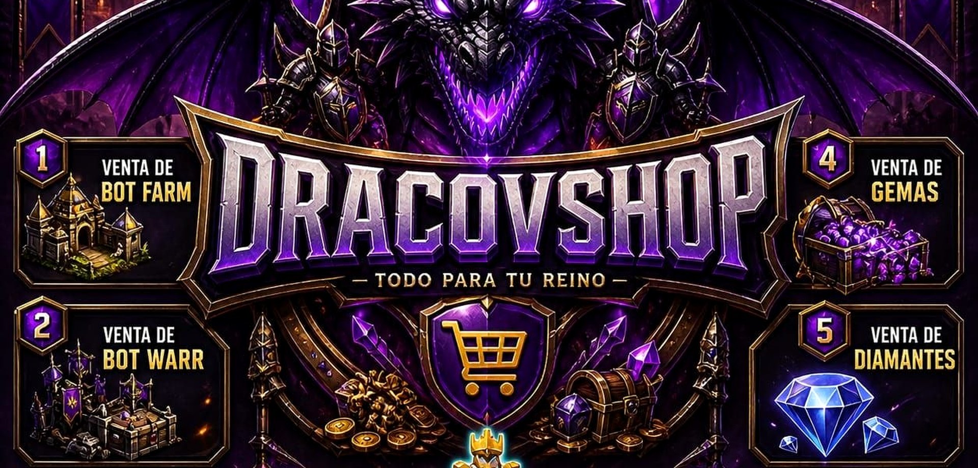 Banner DRACOV SHOP
